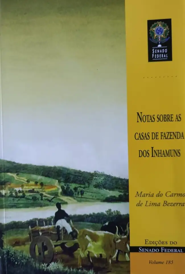 Capa do Livro Notas Sobre as Casas de Fazenda dos Inhamuns - Maria do Carmo Bezerra