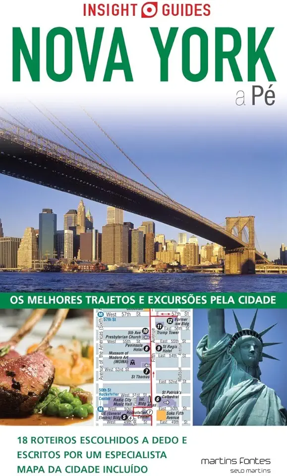 Capa do Livro Nova York a Pé - Insight Guides