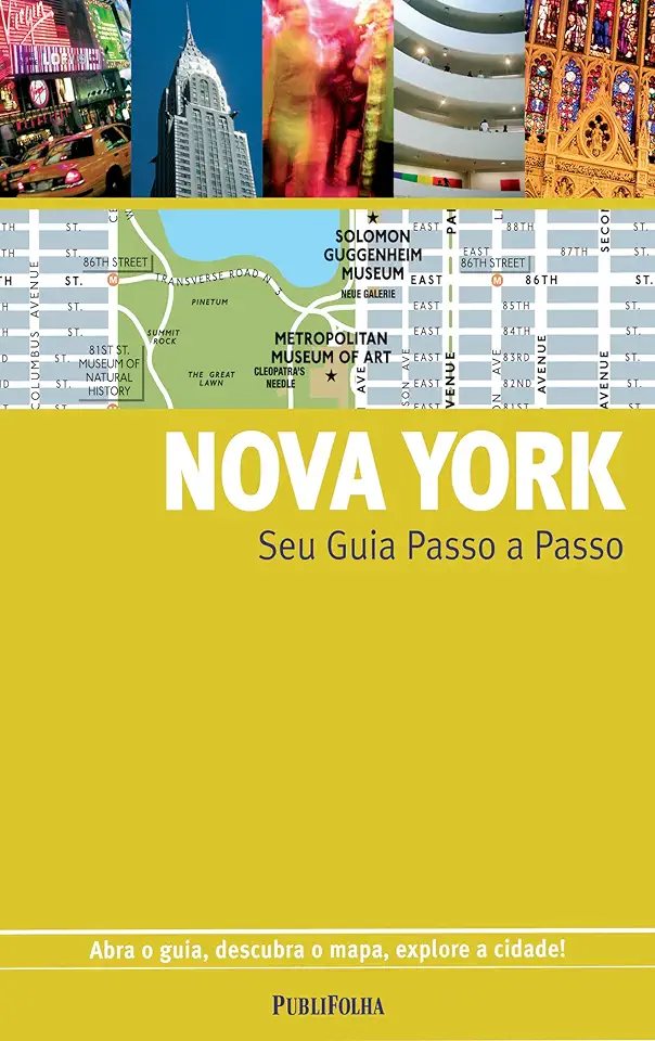 Capa do Livro Nova York - Seu Guia Passo a Passo - Publifolha