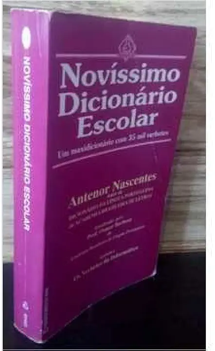 Capa do Livro Novíssimo Dicionário Escolar - Antenor Nascentes