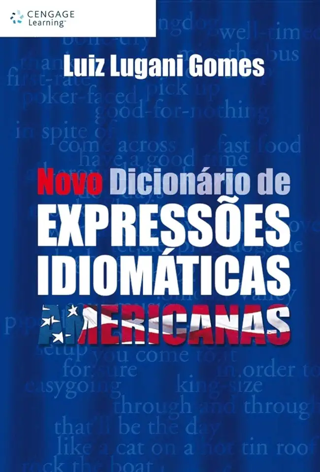 Capa do Livro Novo Dicionário de Expressões Idiomáticas Americanas - Luiz Lugani Gomes