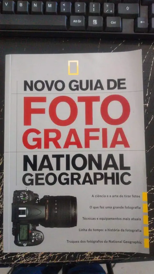 Capa do Livro Novo Guia de Fotografia - National Geographic