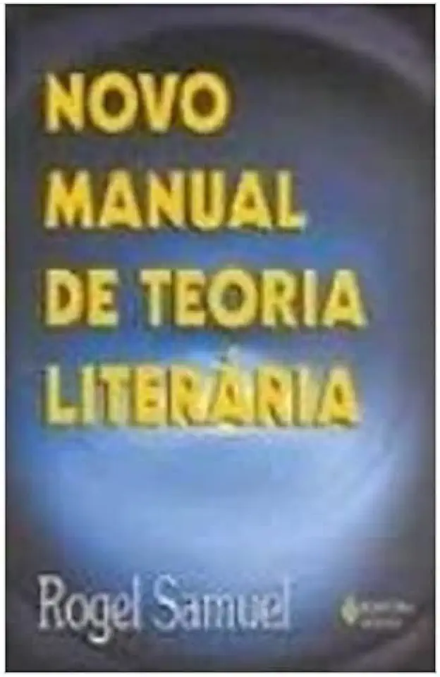 Capa do Livro Novo Manual de Teoria Literária - Rogel Samuel