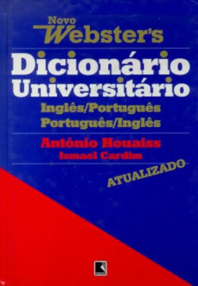 Capa do Livro Novo Webster´s Dicionario Universitario Ingles / portugues - Antonio Houaiss