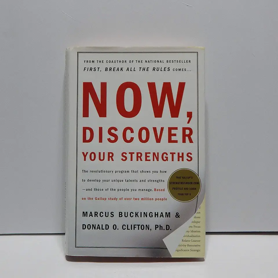 Capa do Livro Now, Discover Your Strengths - Marcus Buckingham e Donald O. Clifton