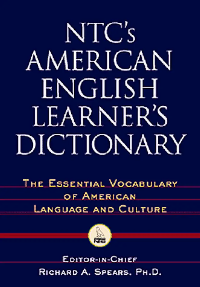 Capa do Livro Ntcs American English Learners Dictionary - Richard A. Spears