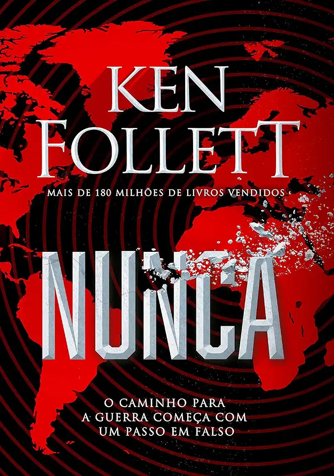 Capa do Livro Nunca - Follett, Ken