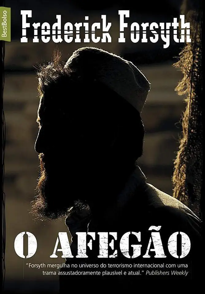 Capa do Livro O Afegão - Frederick Forsyth