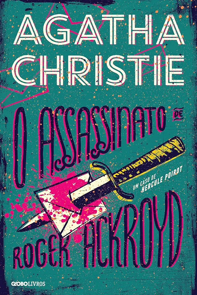 Capa do Livro O Assassinato de Roger Ackroyd - Agatha Christie