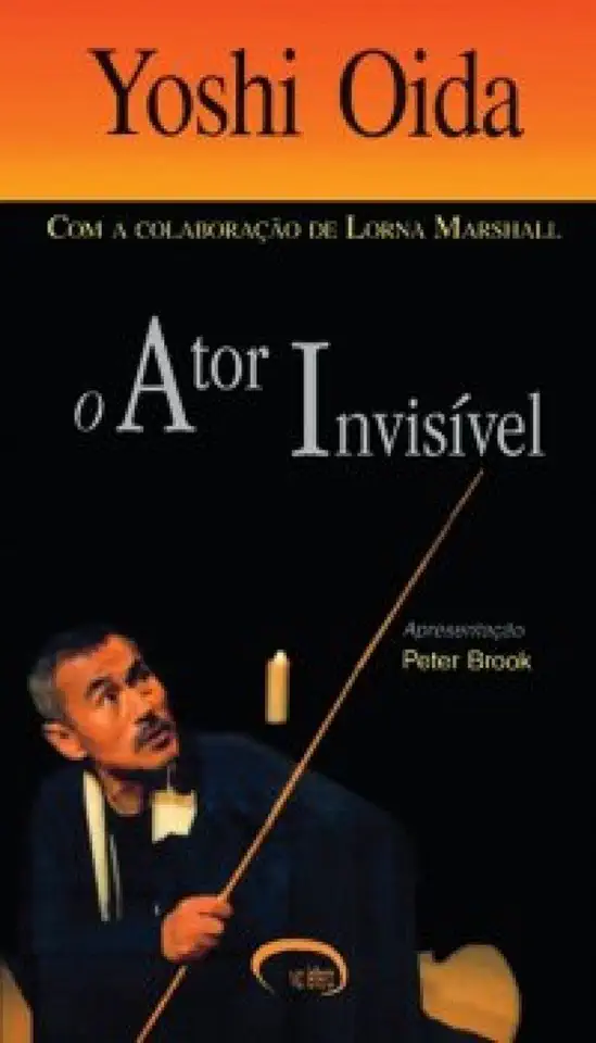 Capa do Livro O Ator Invisível - Yoshi Oida