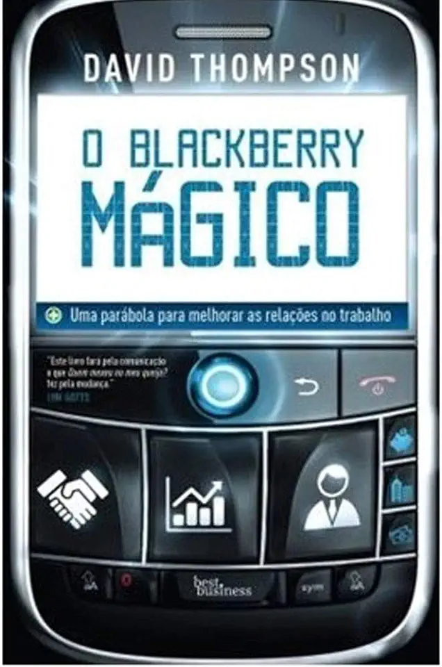 Capa do Livro O Blackberry Mágico - David Thompson