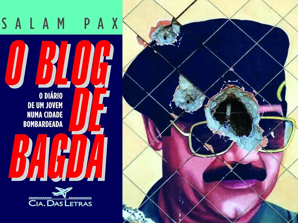 Capa do Livro O Blog de Bagdá - Salam Pax