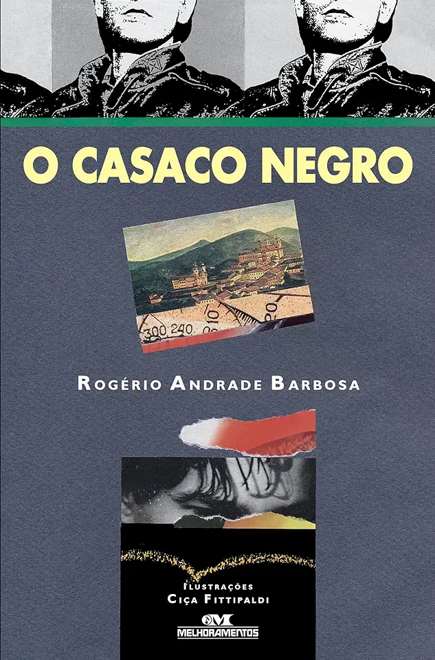 Capa do Livro O Casaco Negro - Rogério Andrade Barbosa