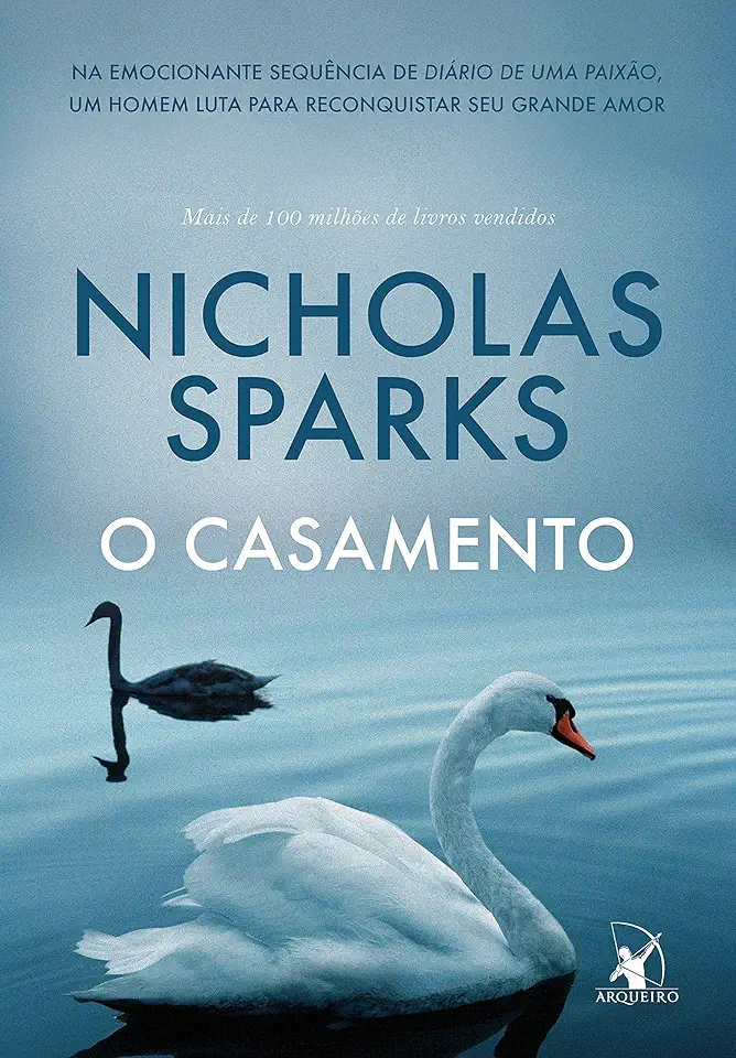 Capa do Livro O Casamento - Nicholas Sparks