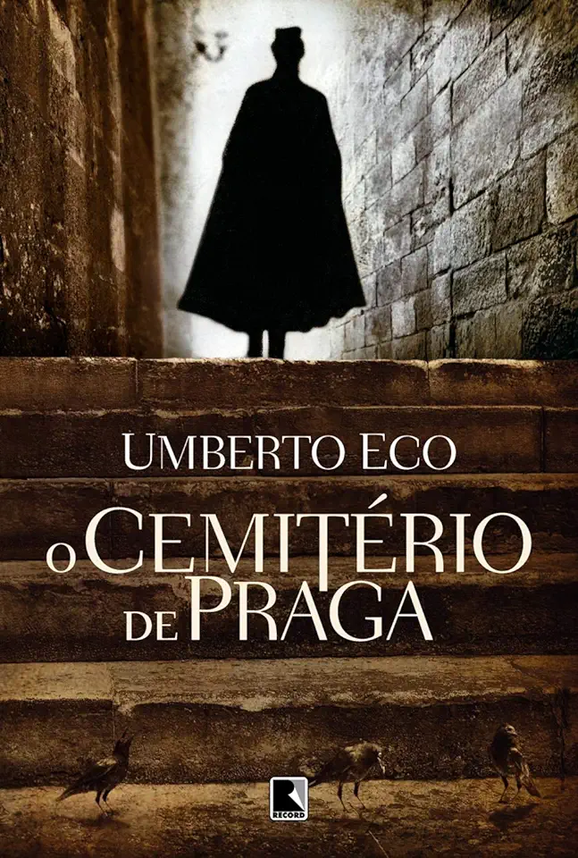 Capa do Livro O Cemitério de Praga - Umberto Eco