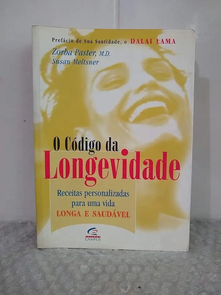 Capa do Livro O Código da Longevidade - Zorba Paster / Susan Meltsner