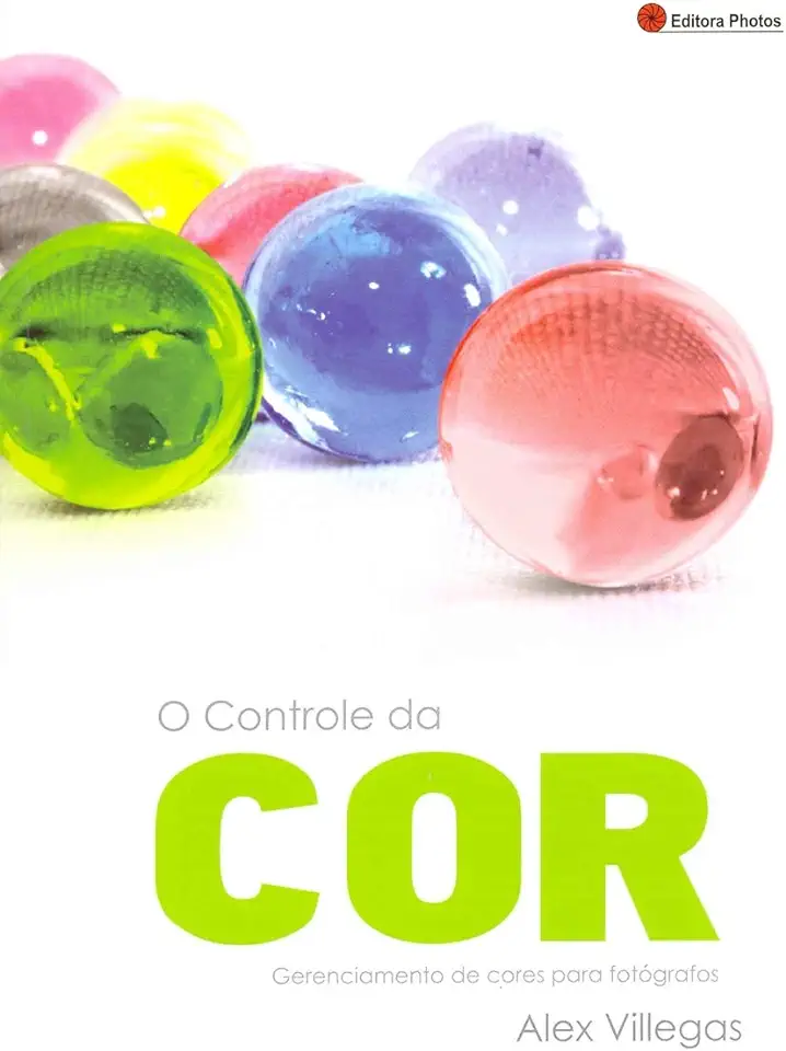 Capa do Livro O Controle da Cor - Alex Villegas