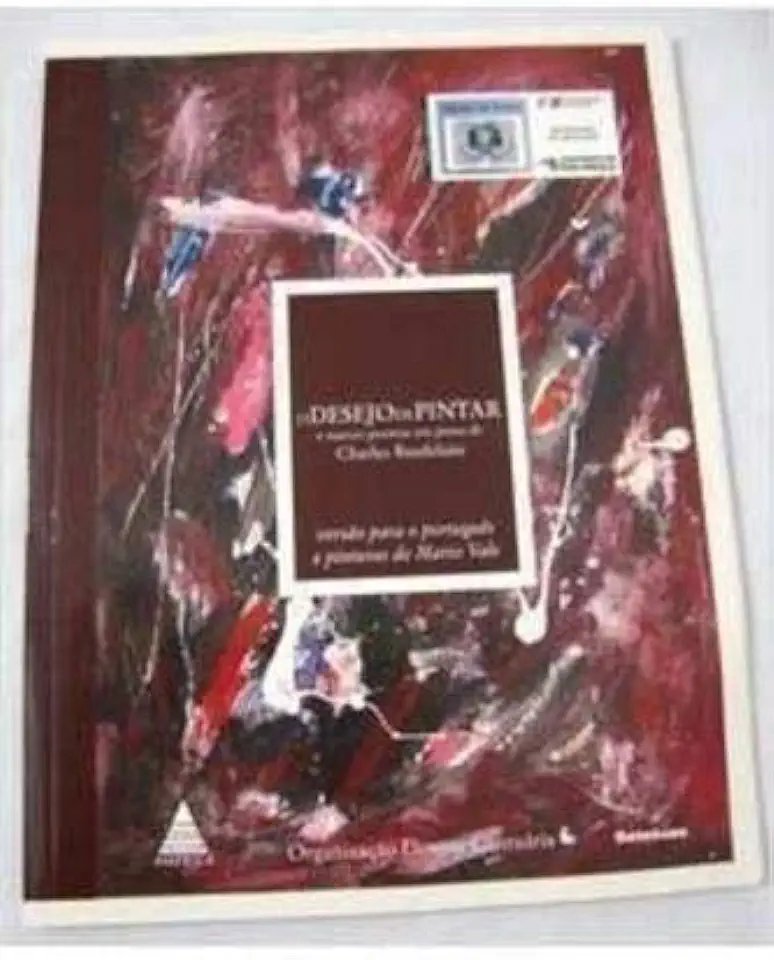 Capa do Livro O Desejo de Pintar - Charles Baudelaire