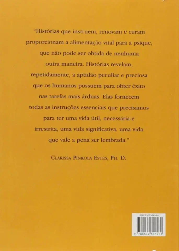 Capa do Livro O Dom da História - Clarissa Pinkola Estés