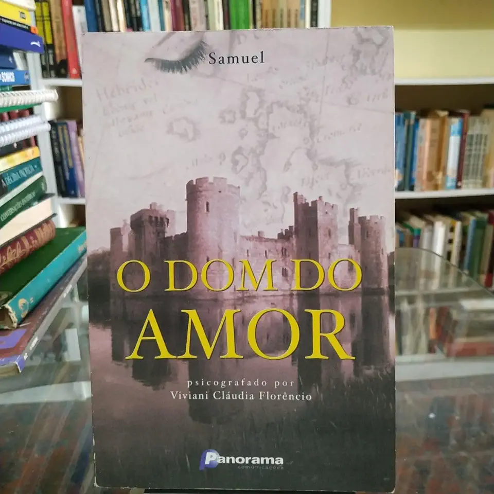 Capa do Livro O Dom do Amor - Viviani Cláudia Florêncio