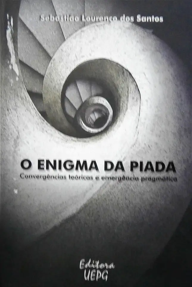 Capa do Livro O Enigma da Piada - Sebastião Lourenço dos Santos