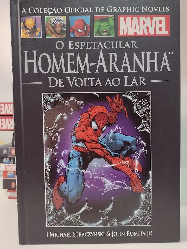 Capa do Livro O Espetacular Homem-aranha de Volta ao Lar - J Michael Straczynski & John Romita Jr