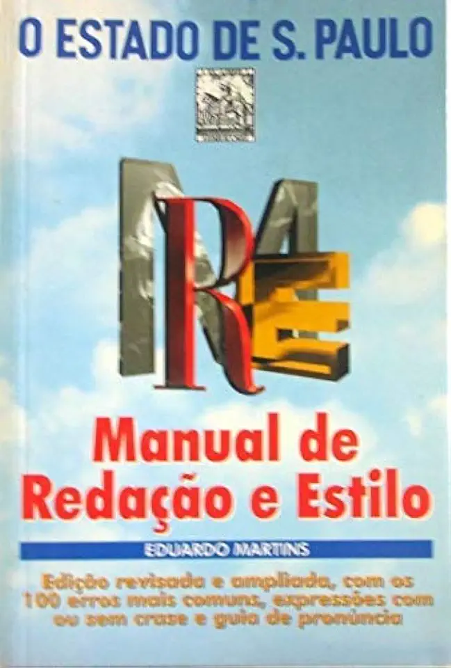 Capa do Livro O Estado de S. Paulo - Manual de Redação e Estilo - Eduardo Martins