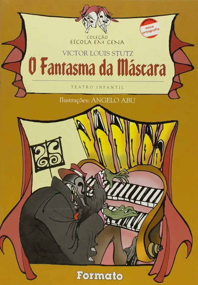 Capa do Livro O Fantasma da Máscara - Victor Louis Stutz