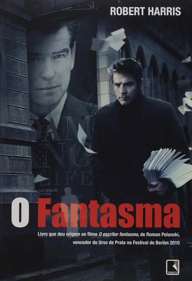 Capa do Livro O Fantasma - Robert Harris