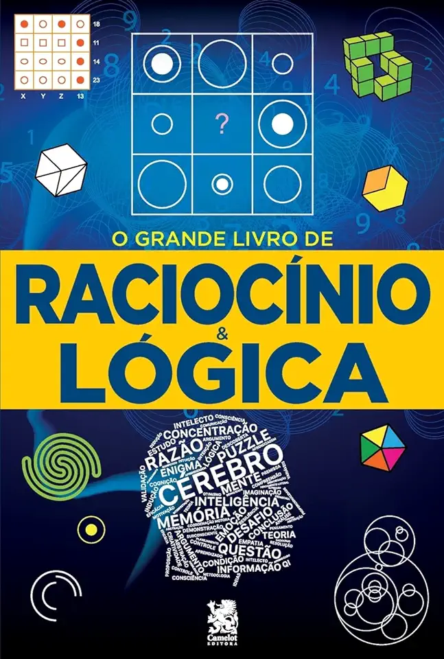 Capa do Livro O Grande livro de raciocínio e lógica - Gonçalves, Robério