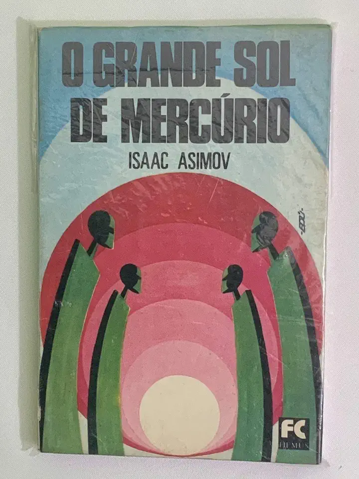 Capa do Livro O Grande Sol de Mercúrio - Isaac Asimov