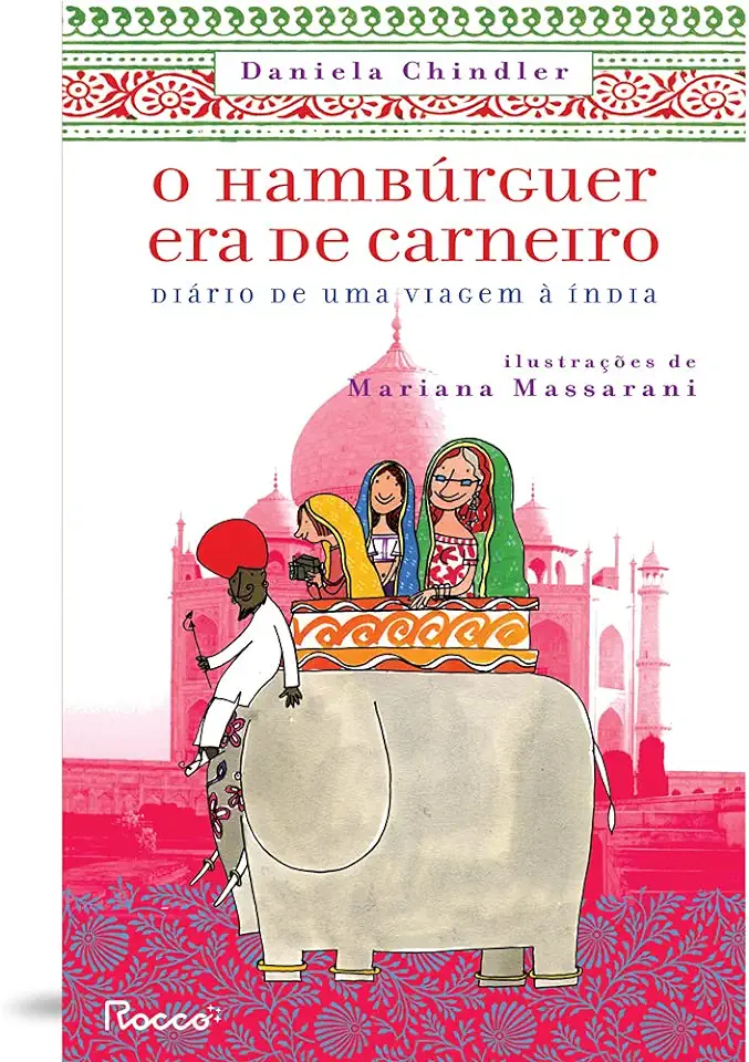 Capa do Livro O Hambúrguer era de Carneiro - Daniela Chindler