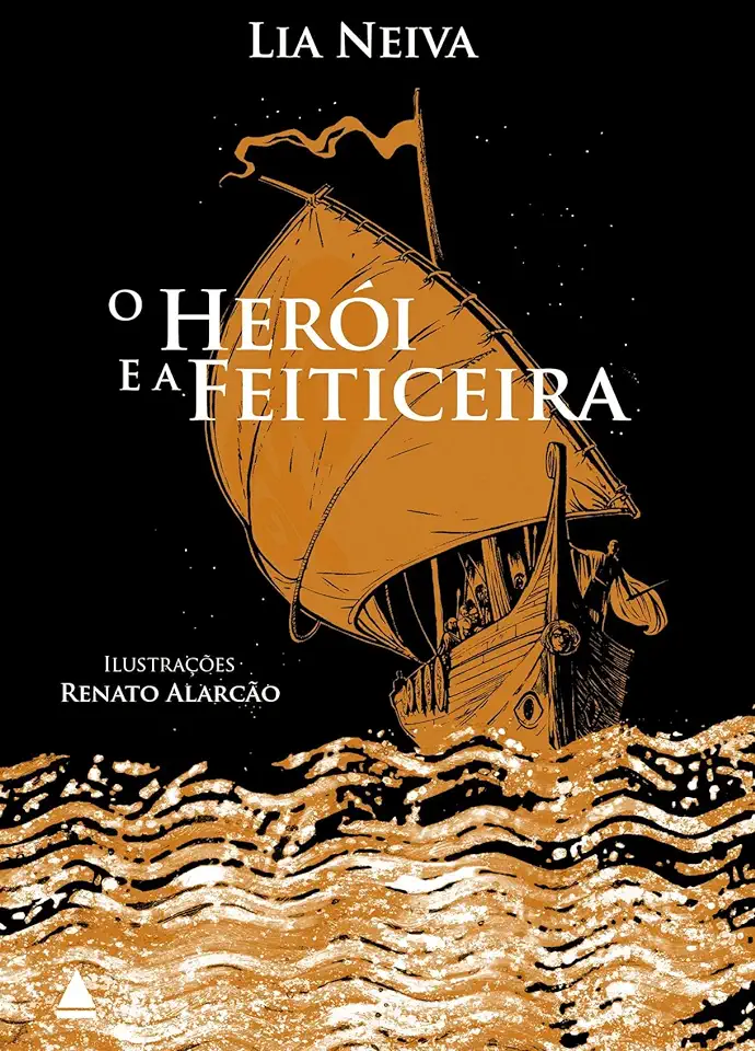 Capa do Livro O Herói e a Feiticeira - Lia Neiva