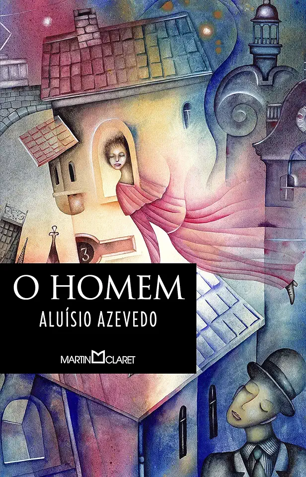 Capa do Livro O Homem - Aluísio Azevedo