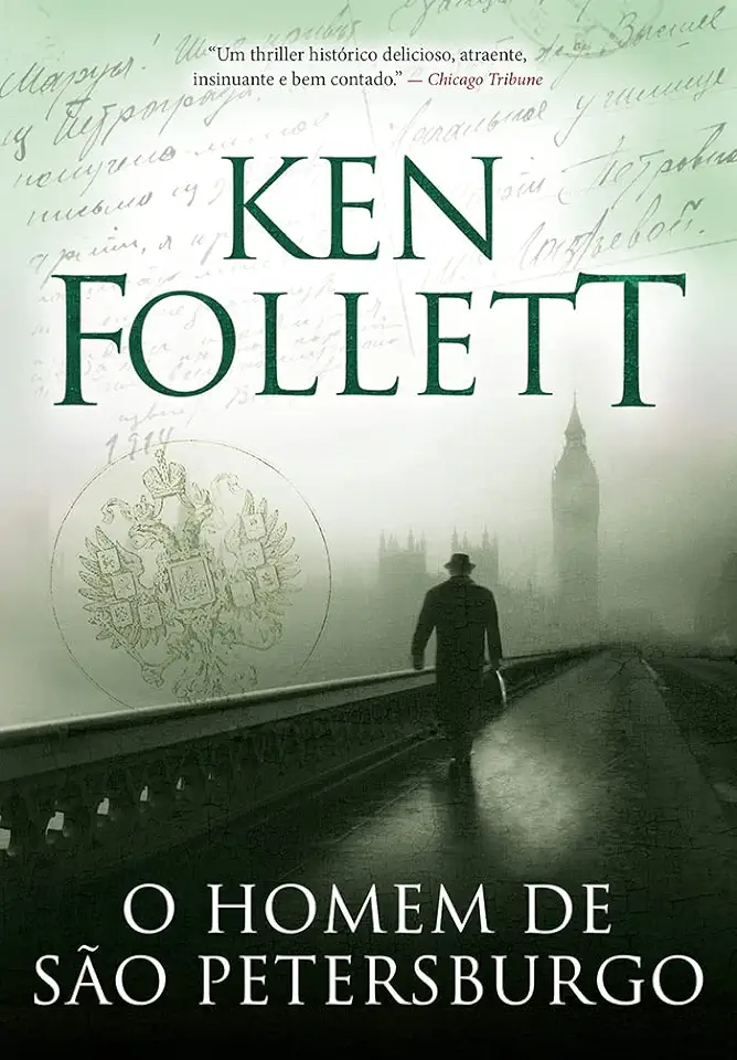 Capa do Livro O Homem de São Petersburgo - Ken Follett