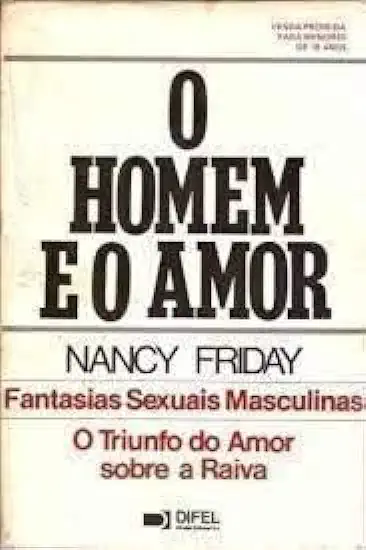 Capa do Livro O Homem e o Amor - Nancy Friday