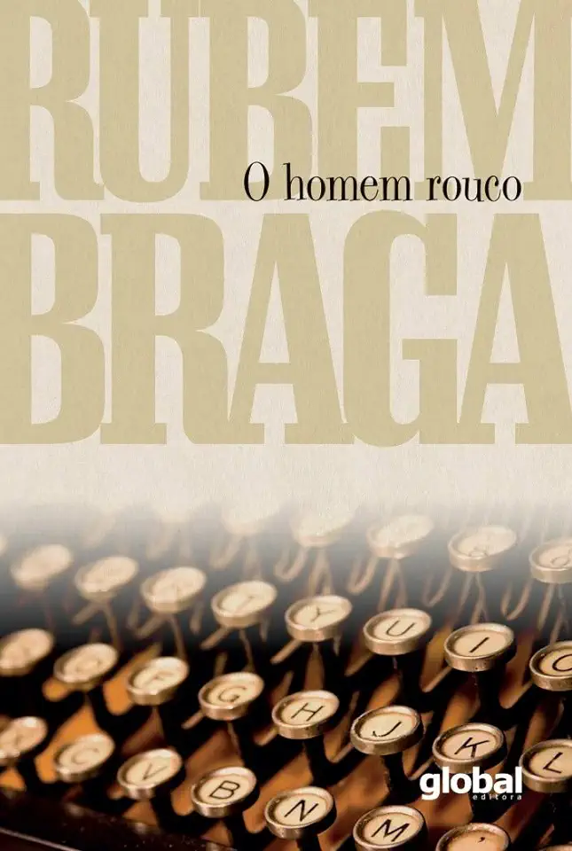 Capa do Livro O Homem Rouco - Rubem Braga