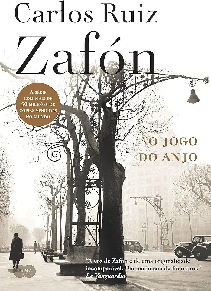 Capa do Livro O Jogo do Anjo - Carlos Ruiz Zafón