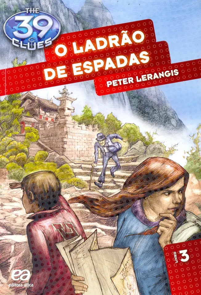 Capa do Livro O Ladrão de Espadas - Peter Lerangis