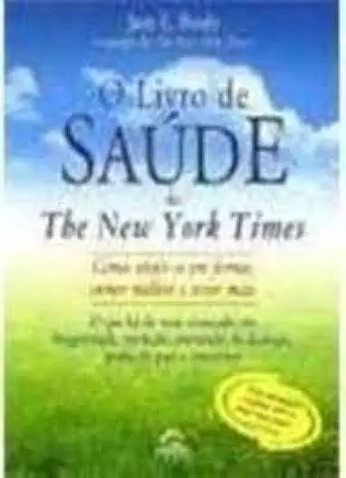 Capa do Livro O Livro de Saúde do the New York Times - Jane E. Brody