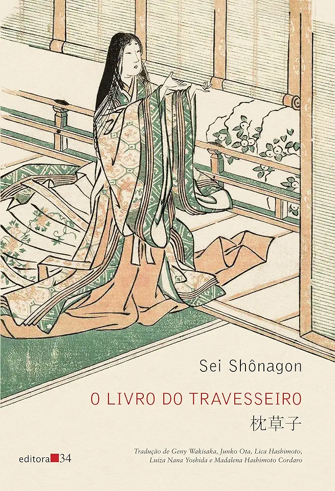 Capa do Livro O Livro do Travesseiro - Sei Shônagon