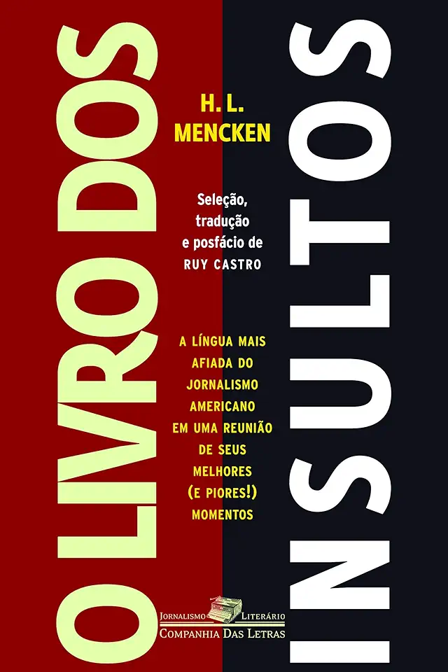 Capa do Livro O Livro dos Insultos - H. L. Mencken