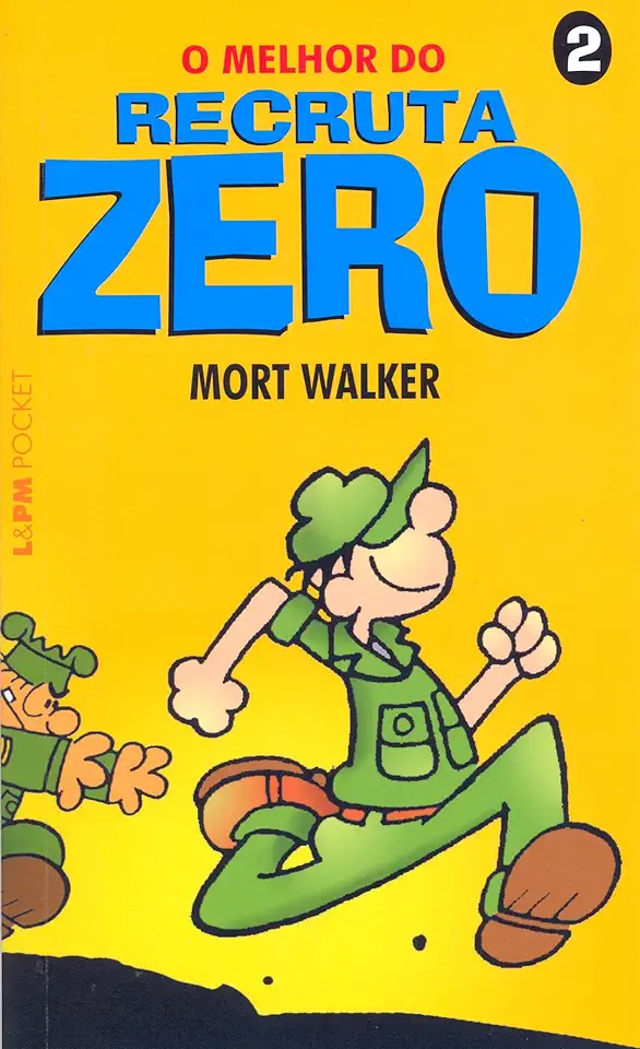 Capa do Livro O Melhor do Recruta Zero - Mort Walker