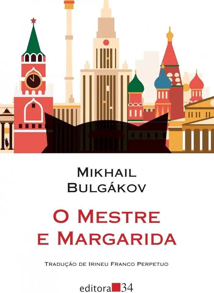 Capa do Livro O Mestre e Margarida - Mikhail Bulgákov