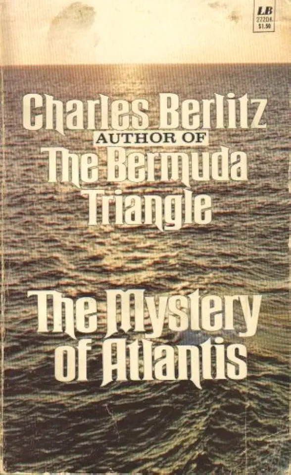 Capa do Livro O Mistério da Atlântida - Charles Berlitz