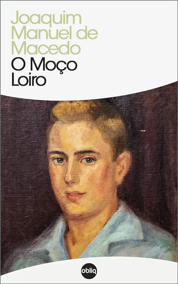 Capa do Livro O Moço Loiro - Joaquim Manuel de Macedo