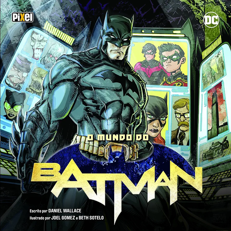 Capa do Livro O Mundo Do Batman - Wallace, Daniel