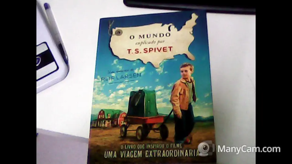 Capa do Livro O Mundo Explicado por T. S. Spivet - Reif Larsen