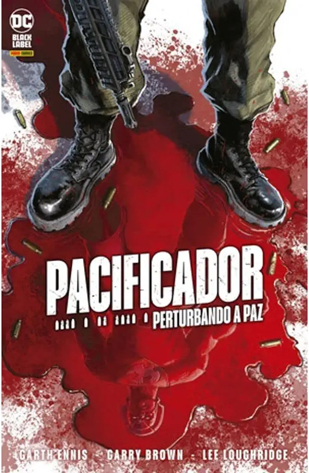 Capa do Livro O Pacificador: Pertubando A Paz - Garth Ennis