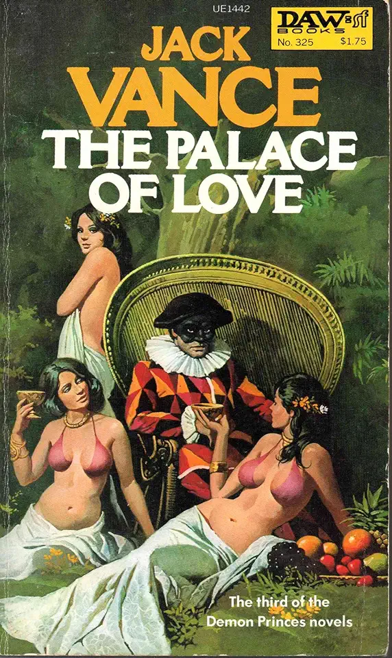 Capa do Livro O Palácio do Amor - Jack Vance